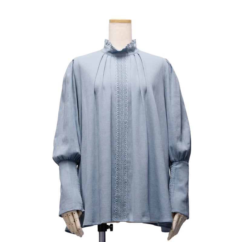 睡蓮のフレアブラウス | Sheglit MiDiom online store