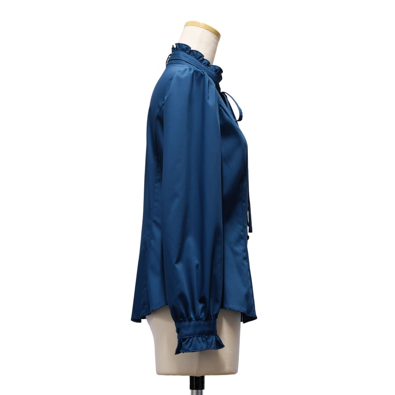 クラシカルリボンブラウス | Sheglit MiDiom online store