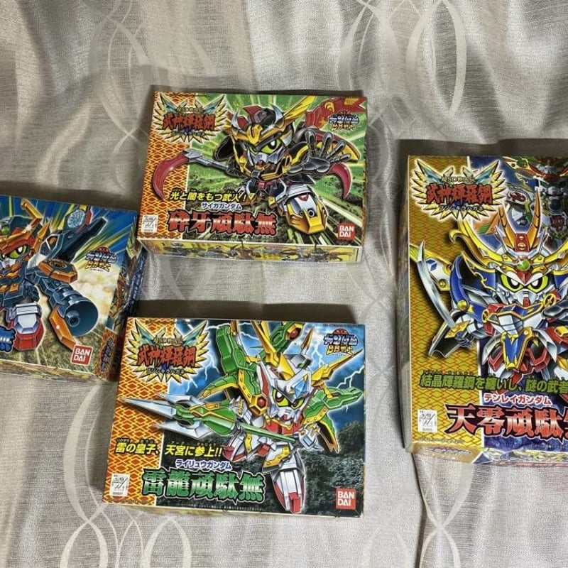 SDガンダム BB戦士 新SD戦国伝 武神輝羅鋼 12体セット 天零頑駄無 鉄機