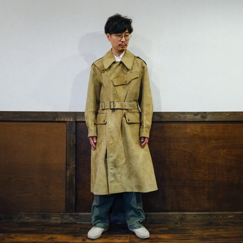 40s British Army Dispatch Mortorcycle Coat | Ug