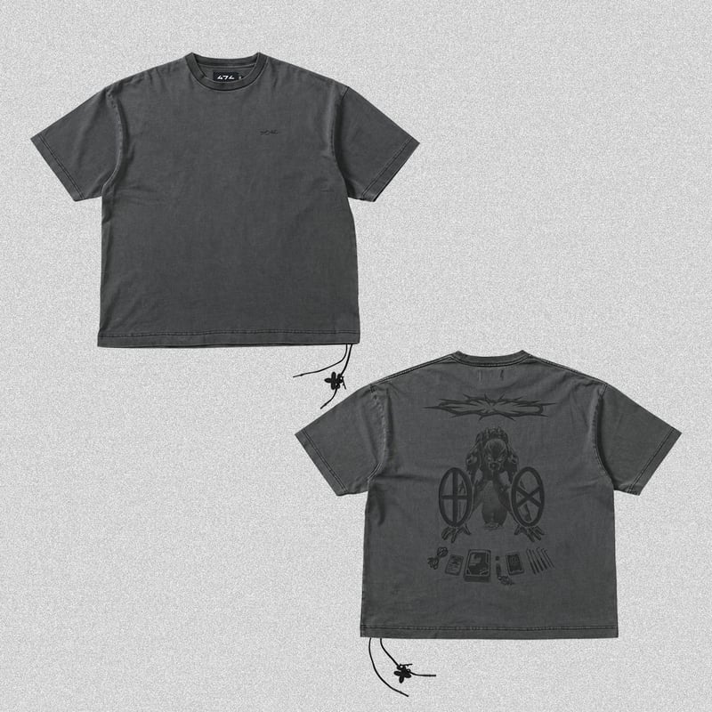 FILE_2024_3_X_PASS_T-SHIRT_ASH BLACK | CODE47L