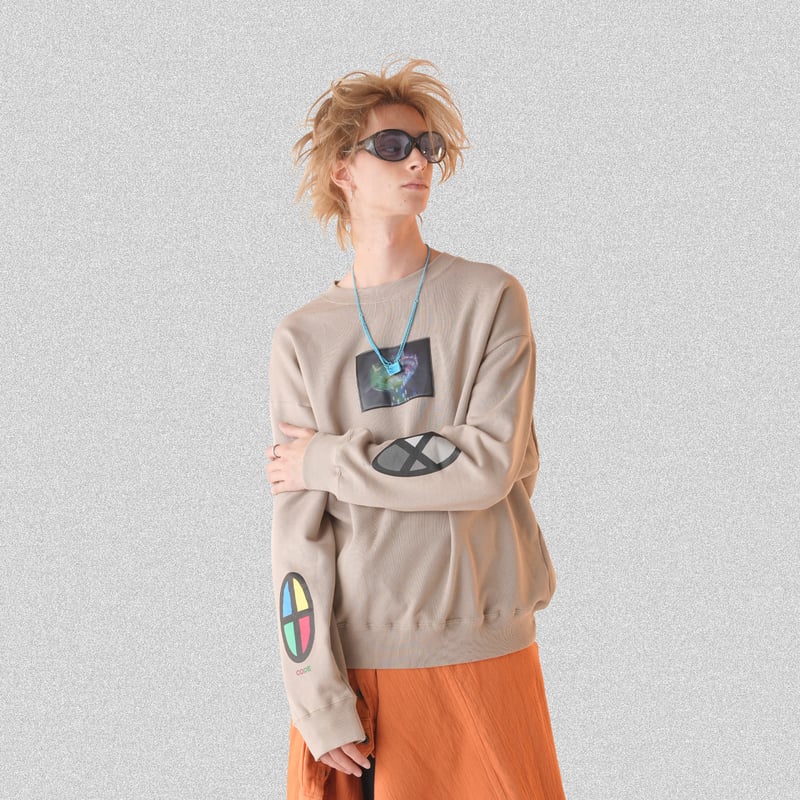 FILE_2024_1_X_踊り子_SWEAT_BEIGE (47L Ltd) | CODE47L