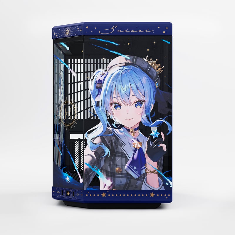 予約商品】hololive所属VTuber「星街すいせい」コラボ PCケース HYTE Y7