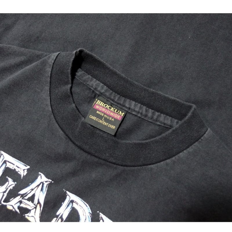MEGADETH メガデス Tシャツ megadeth ブラック Lサイズ USA製 ヘヴィメ