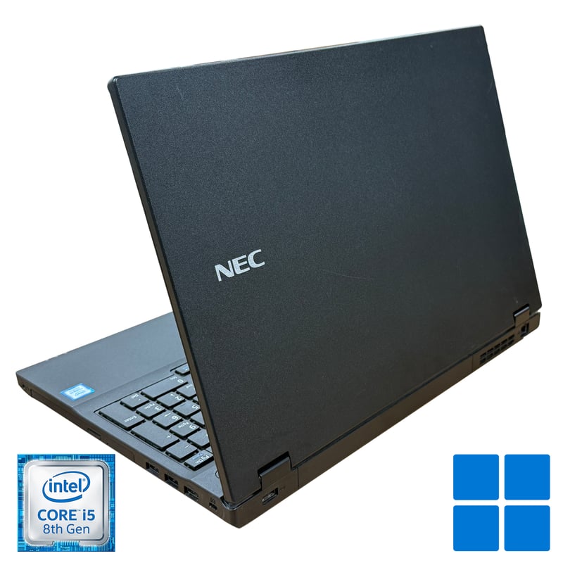 整備済み品】NEC VK16 15.6型 ノートパソコン/第8世代 Core i5/16GB