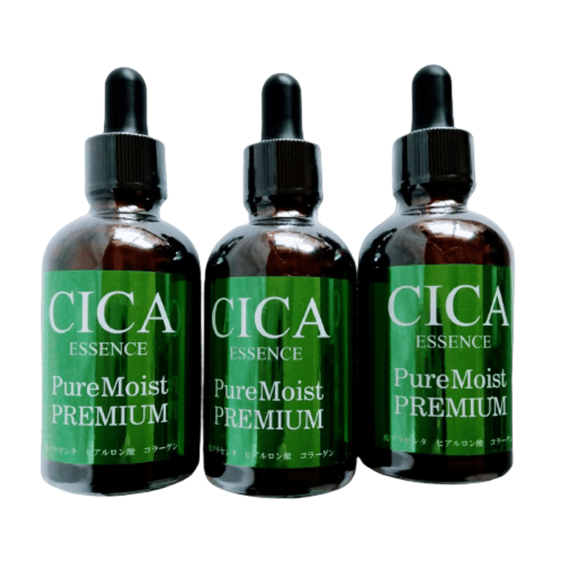 ツボクサエキス配合美容液「ピュアモイストプレミアム CICA エッセンス