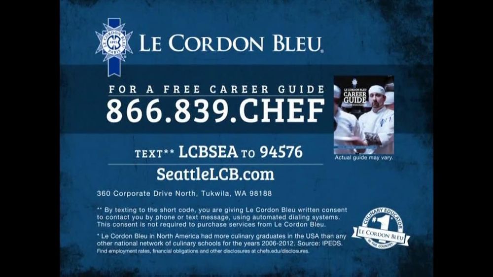 Le Cordon Bleu TV Spot, 'A Promising Future' - iSpot