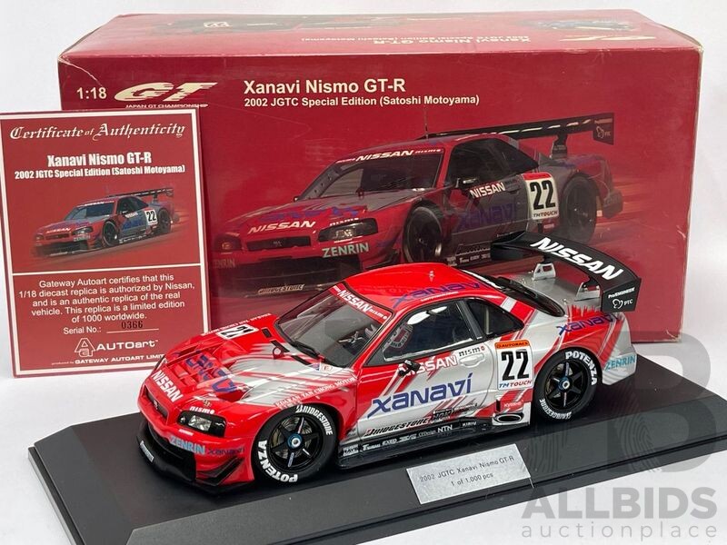 AUTOart 2002 JGTC Nismo Nissan - Lot 1576027 | EHVA
