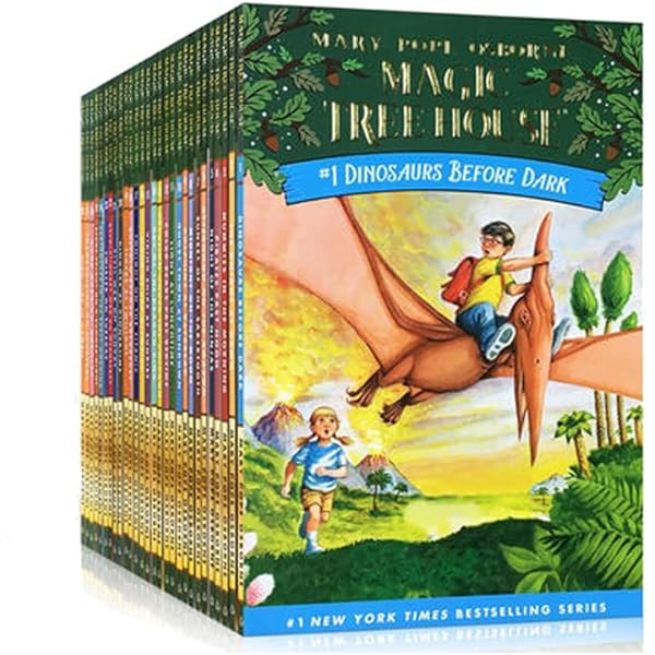 Amazon.com: A Library of Magic Tree House Collection 28 Books Box