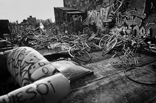Anarchic photos show life inside of a Brooklyn bike club | Dazed