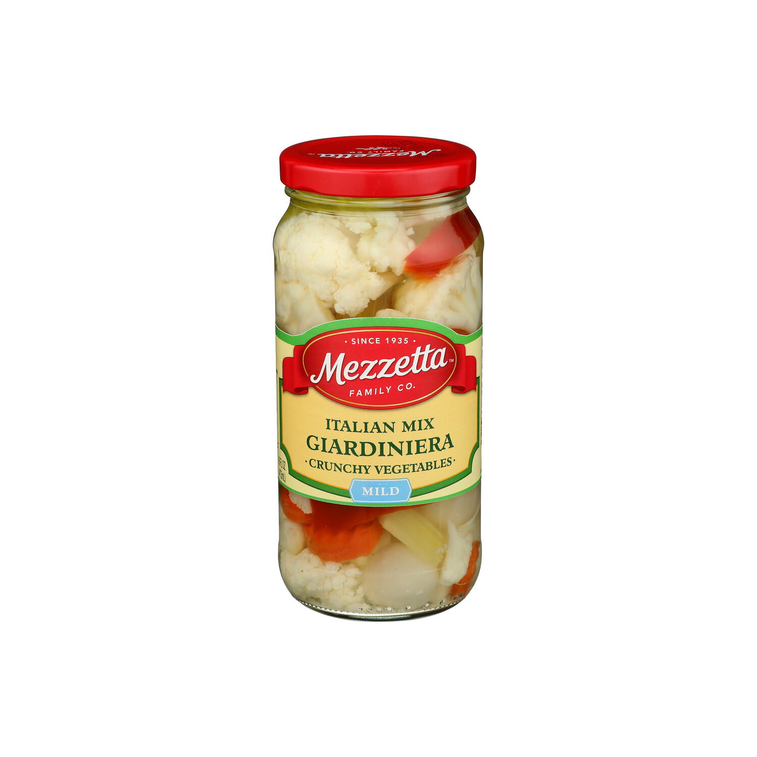 Mezzetta Family Co Mild Italian Mix Giardiniera - 16 Fluid Ounce