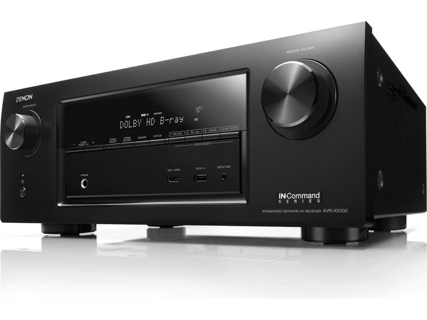Denon AVR-X2000 IN-Command 7.1-channel home theater receiver with