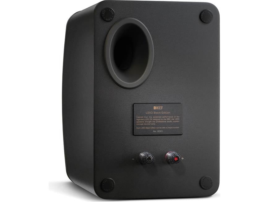KEF LS50 (Black Edition) Bookshelf speakers (Black Edition) at