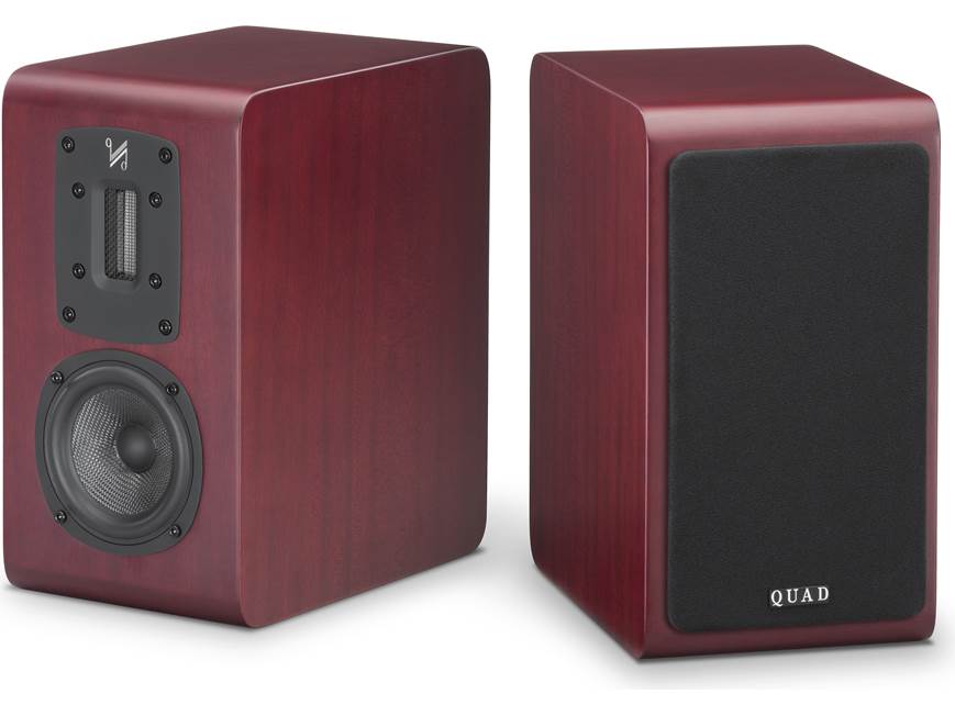 Quad S-1 (Mahogany) Bookshelf speakers (Mahogany) at Crutchfield