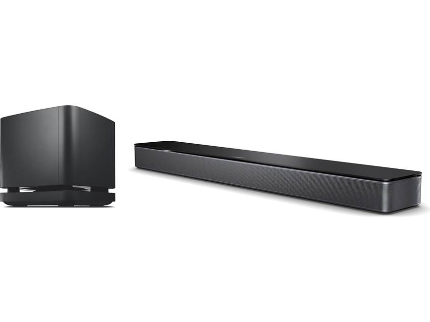Bose Smart Soundbar 300 + Bass Module 500 Powered sound bar and