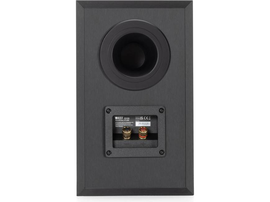 KEF Q150 (Black) Bookshelf speakers (Black) at Crutchfield