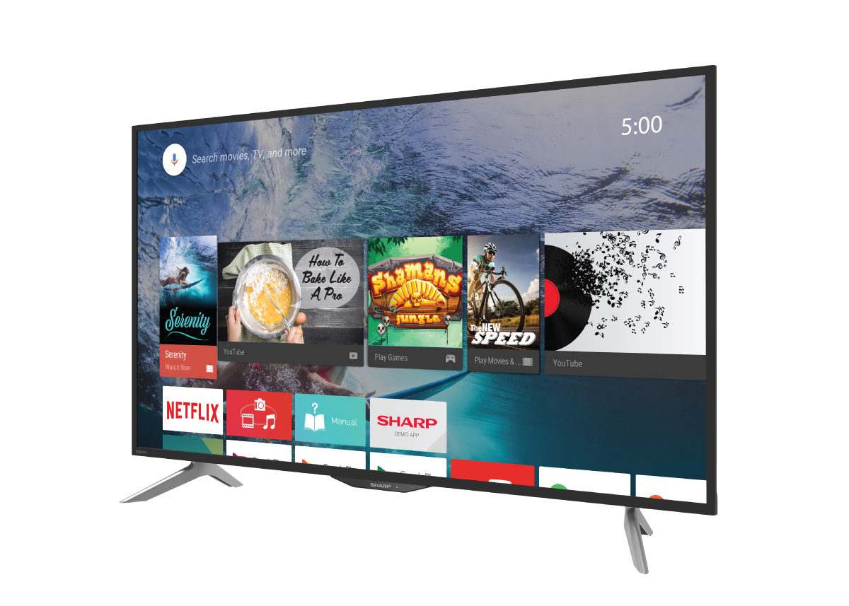 Sharp 50 Inch 4K HDR SMART LED TV Android 10.0 with Dolby Vision