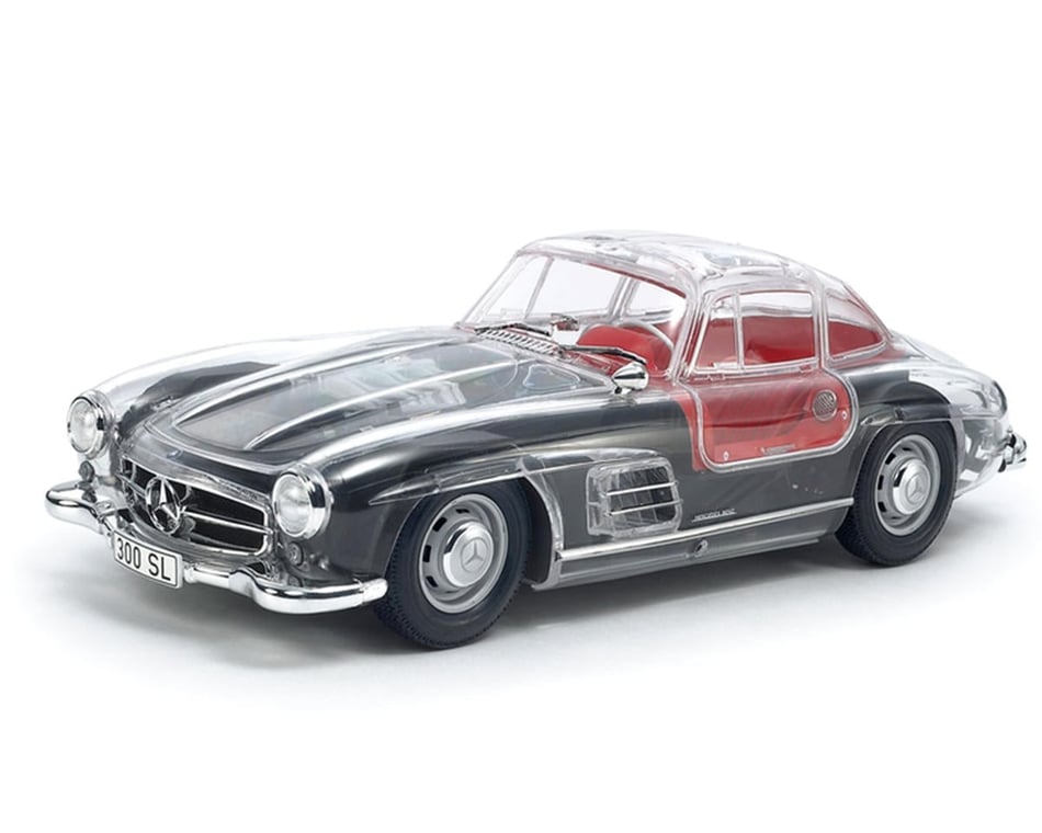 Tamiya 1/24 Full-View Mercedes-Benz 300 SL Model Kit [TAM24366