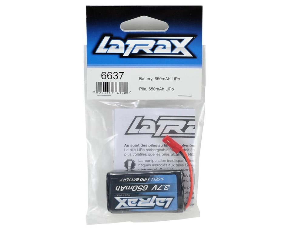 Traxxas LaTrax Alias LiPo Battery (3.7V/650mAh) [TRA6637] - HobbyTown