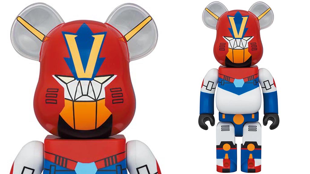 超電磁ロボ コン・バトラーV』が400％のベアブリックになった