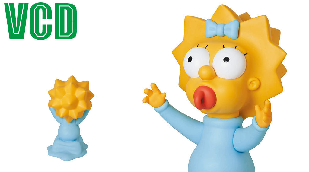 ザ・シンプソンズ』のマギーが原寸大でソフビフィギュア化