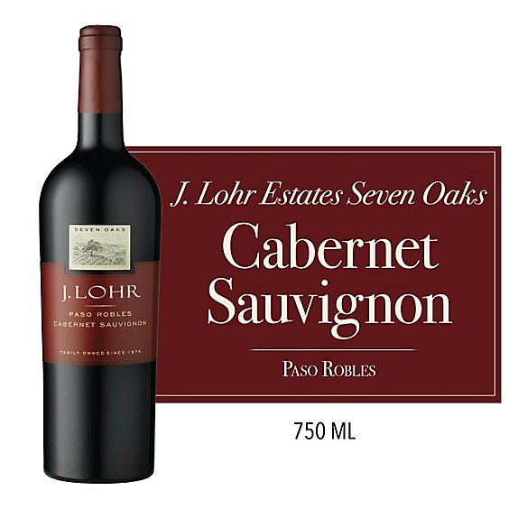 J. Lohr Estates Seven Oaks Cabernet Sauvignon - 750 Ml - vons