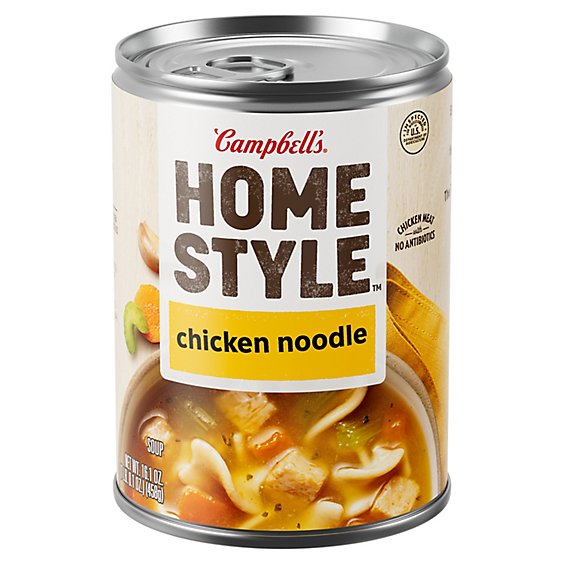 Campbell's Homestyle Chicken Noodle Soup - 16.1 Oz - safeway