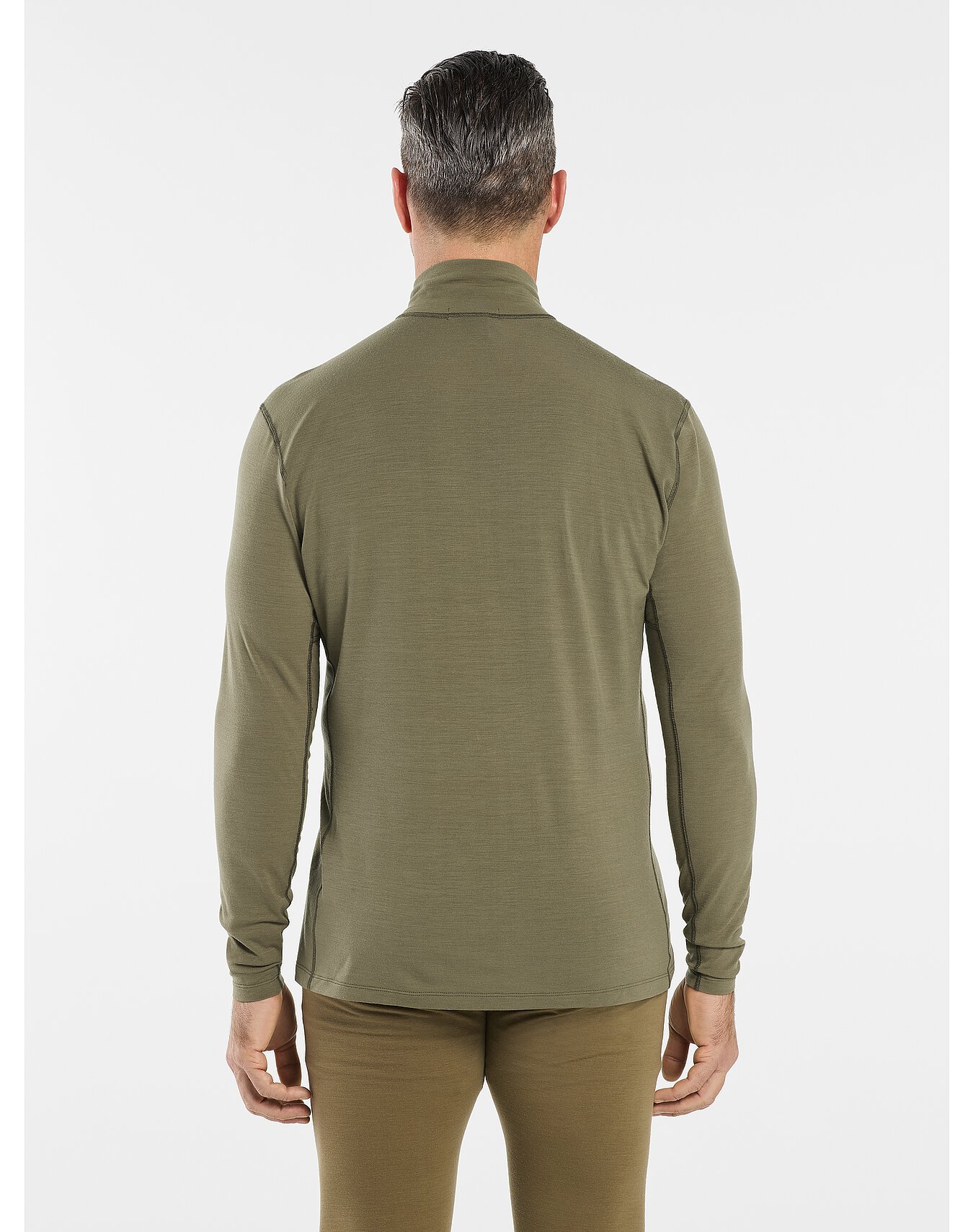Cold WX Zip Neck AR - Wool Men's