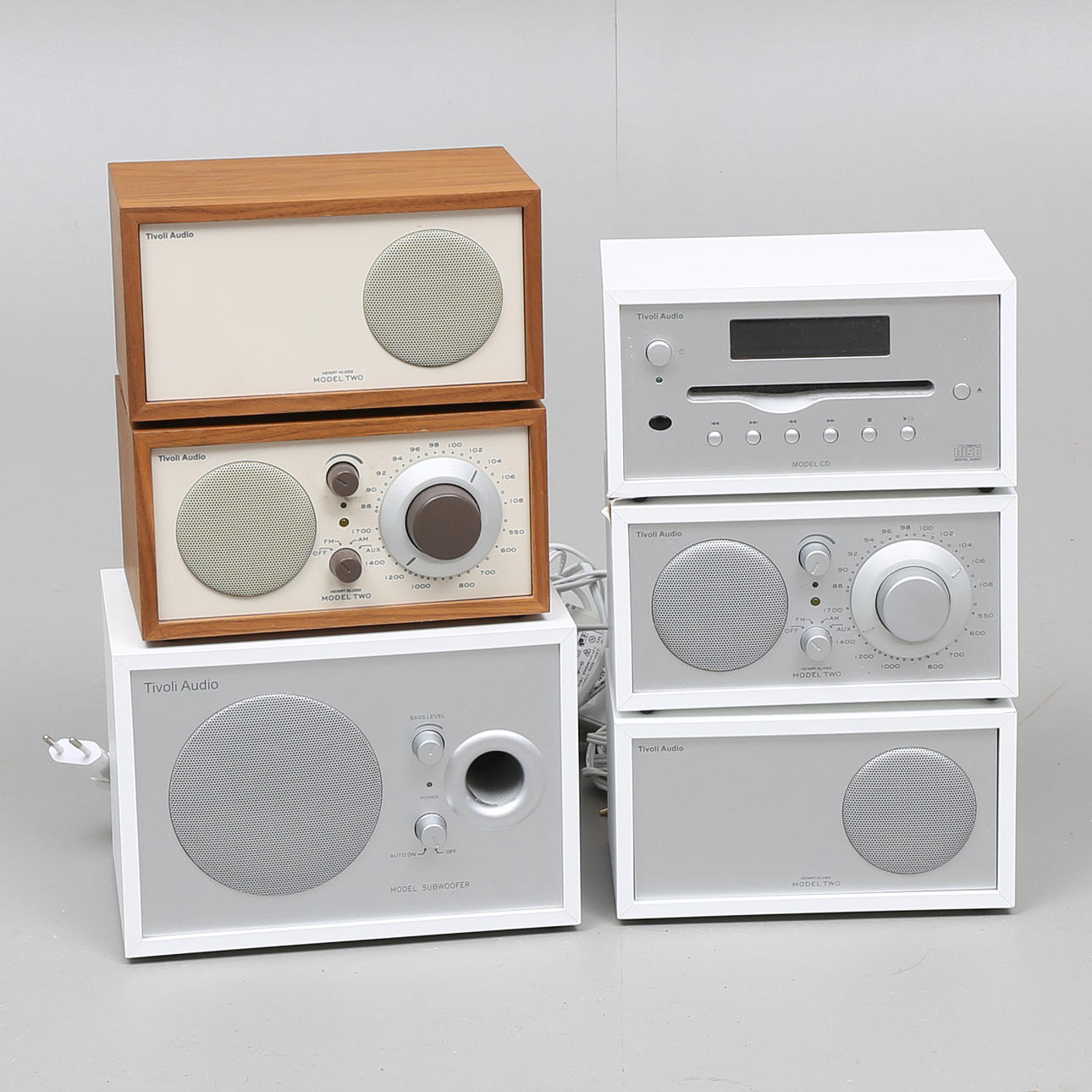 ラジオ・コンポ Tivoli Audio MODEL TWO + MODEL SUBWOOFER ラジオ