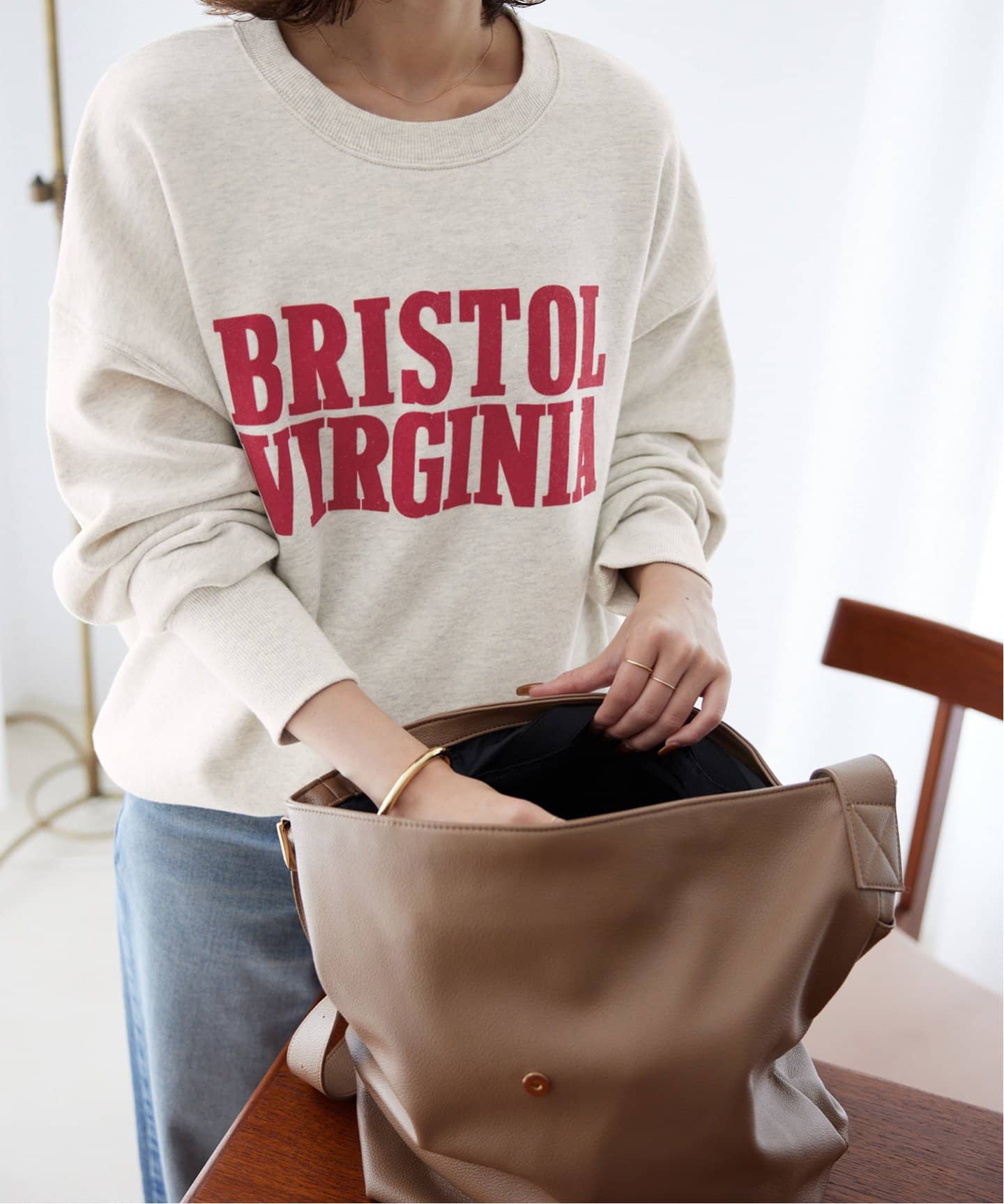 WEB限定/追加》BRISTOL VIRGINIA スウェット（スウェット）｜SLOBE
