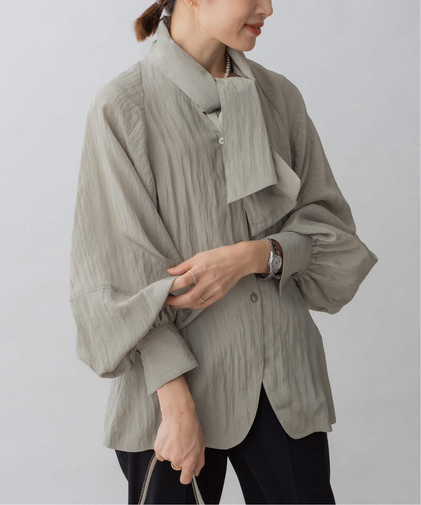 ＆NAVY 2way ボウタイ ブラウス（シャツ／ブラウス）｜IENA（イエナ