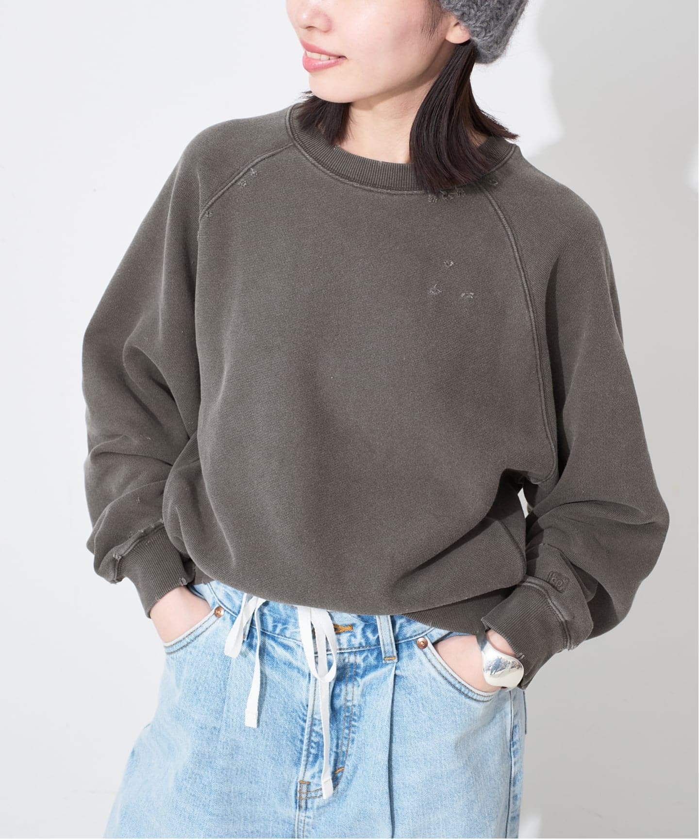 Collegiate Pacific SLOBE別注 ダメージスウェット（スウェット