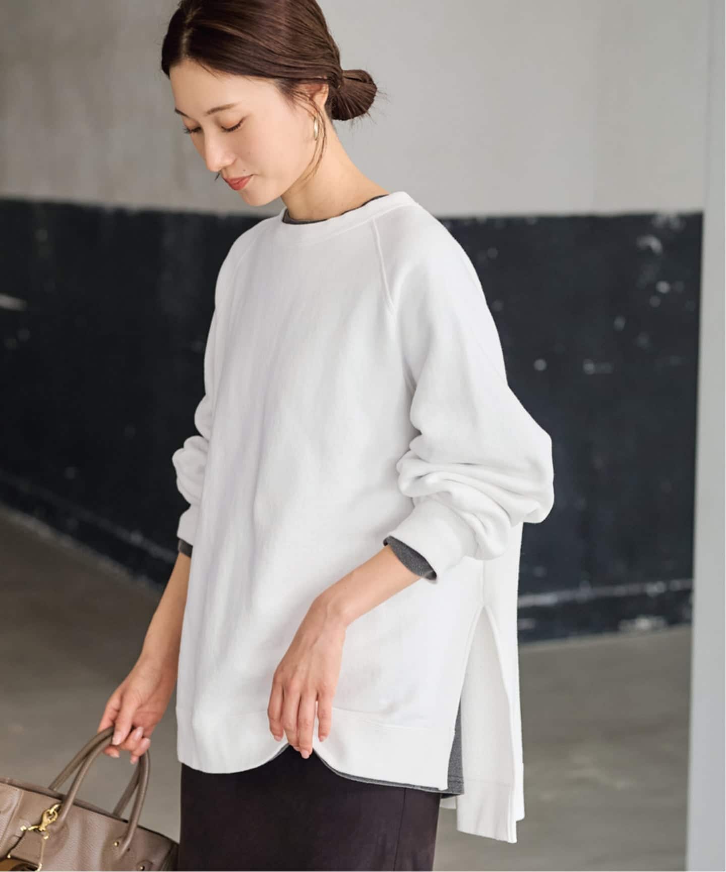 ≪WEB限定 / 追加≫ラグランポンチョスエット（スウェット