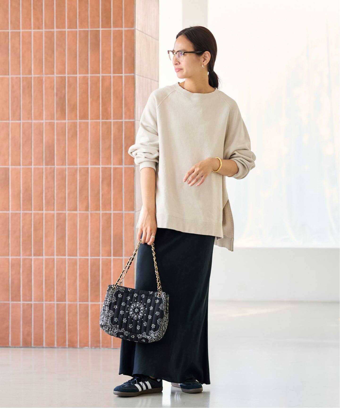 ≪WEB限定 / 追加≫ラグランポンチョスエット 2（スウェット