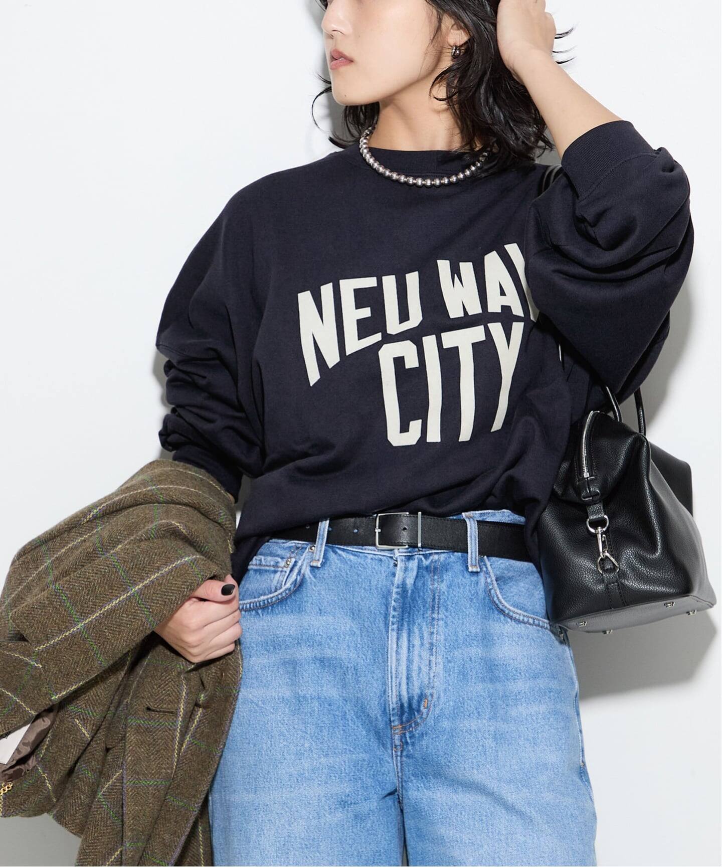 ISNESS MUSIC】 NEU WAVE SWEAT SHIRTS：スウェット（スウェット