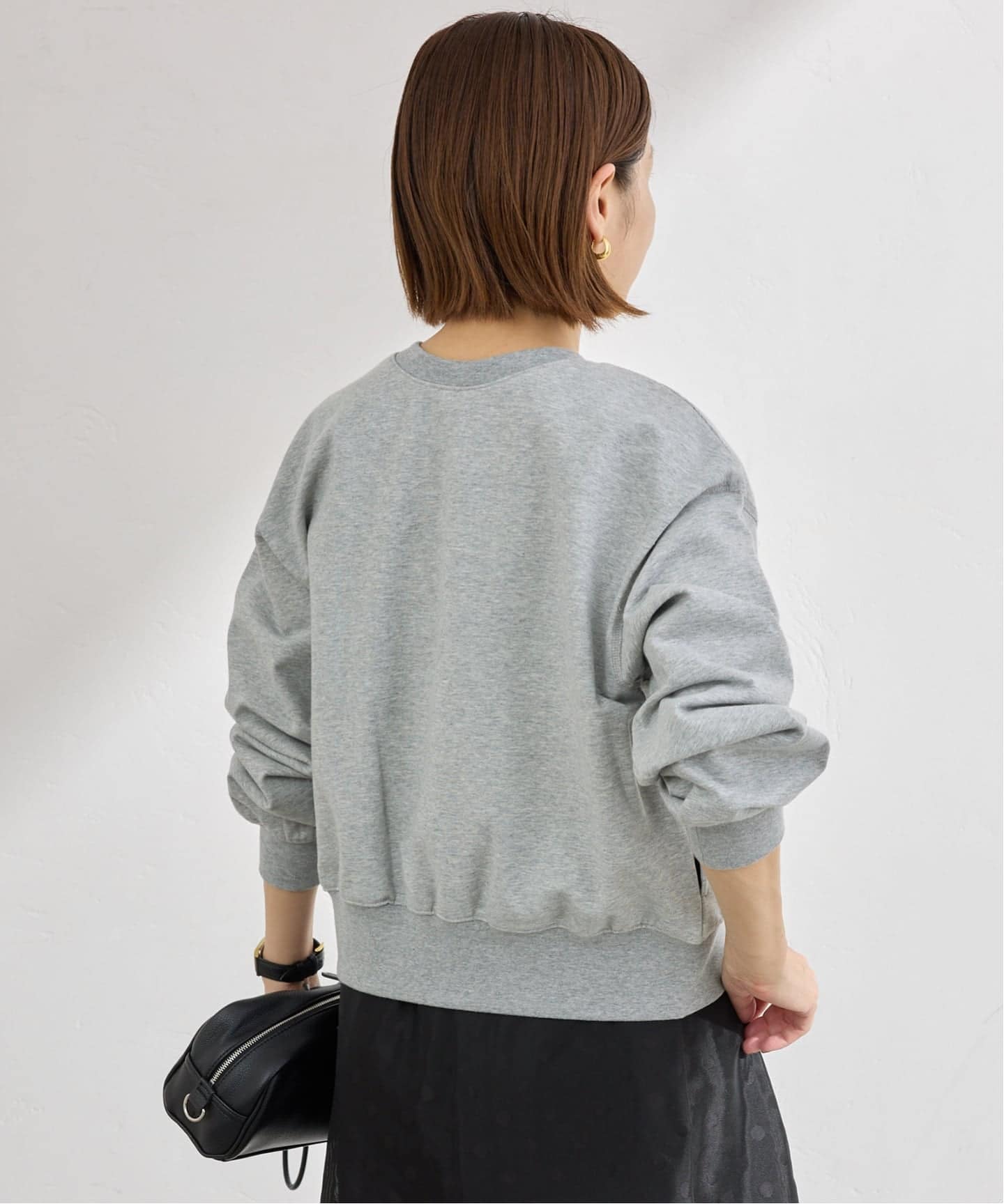 ジップオープン2WAYスウェットプルオーバー（スウェット）｜IENA