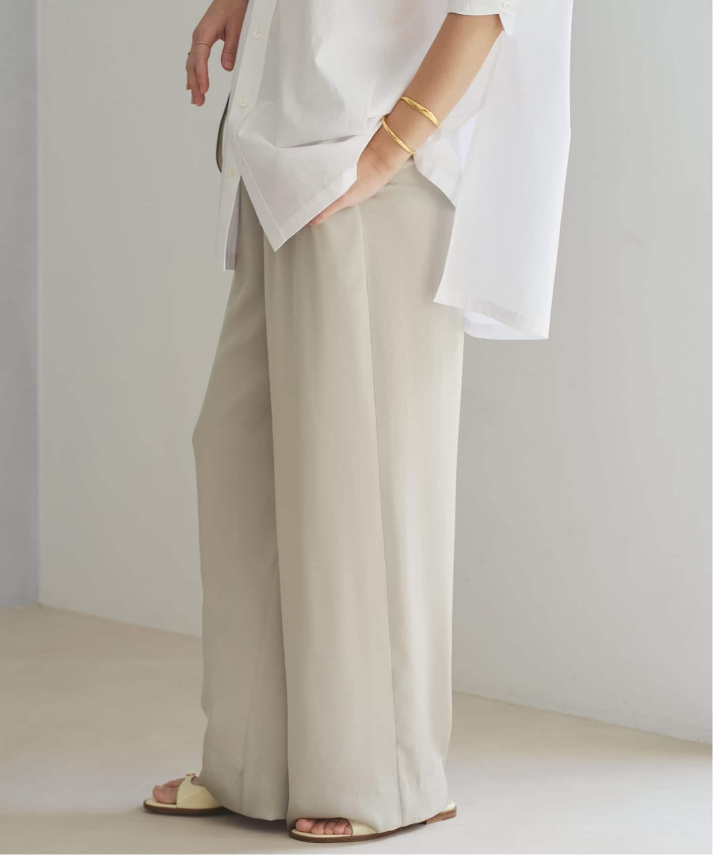 追加》dull satin キャミソールのコーディネートスナップ（mizuka