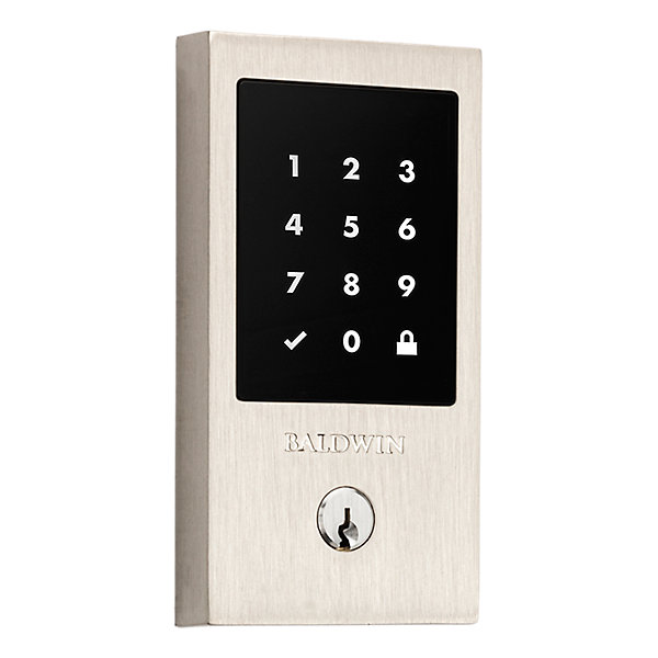 Minneapolis Touchscreen Z-Wave Deadbolt - Lifetime (PVD) Satin