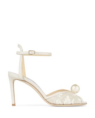 Jimmy Choo Women's Sacora 85 Ankle Strap High Heel Sandals