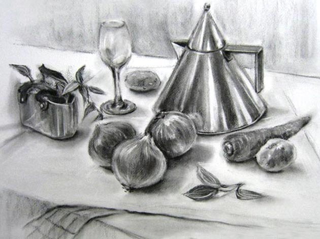 木炭画【基礎科】 | マサモードアカデミーオブアート Masa Mode