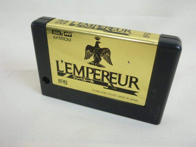 L'Empereur (1990, MSX2, KOEI) | Releases | Generation MSX