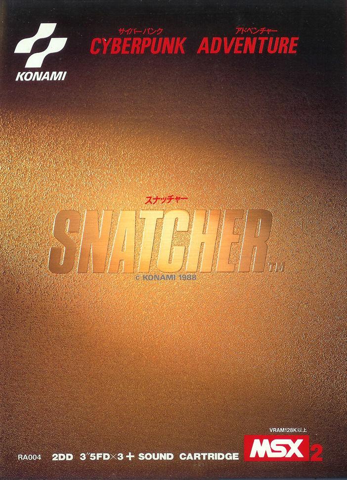 Snatcher (1988, MSX2, Konami) | Releases | Generation MSX
