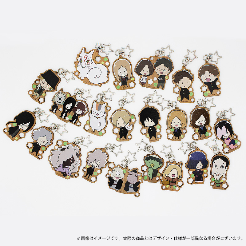 木製チャームコレクション（なつめゆる人帳）【夏目友人帳 アニメ公式