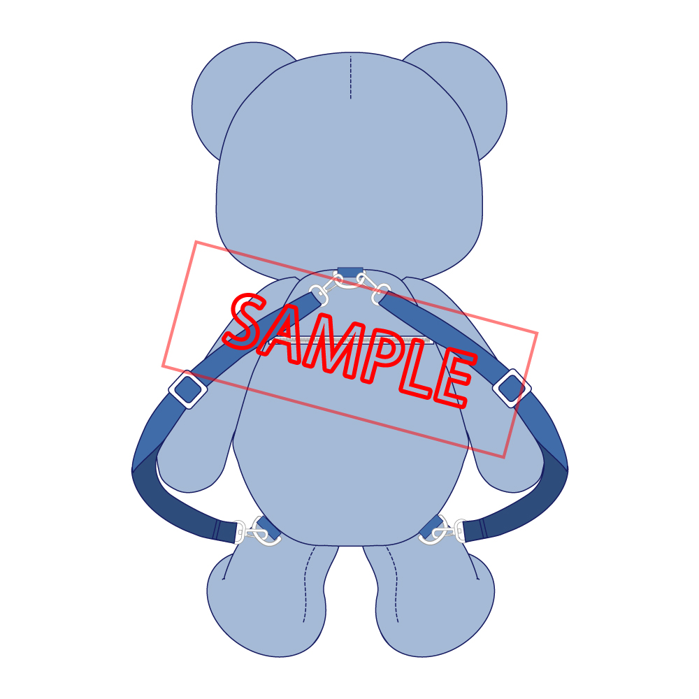 d*7様 Ado 不可解くまさん ぬいぐるみ リュック Amazon.co.jp