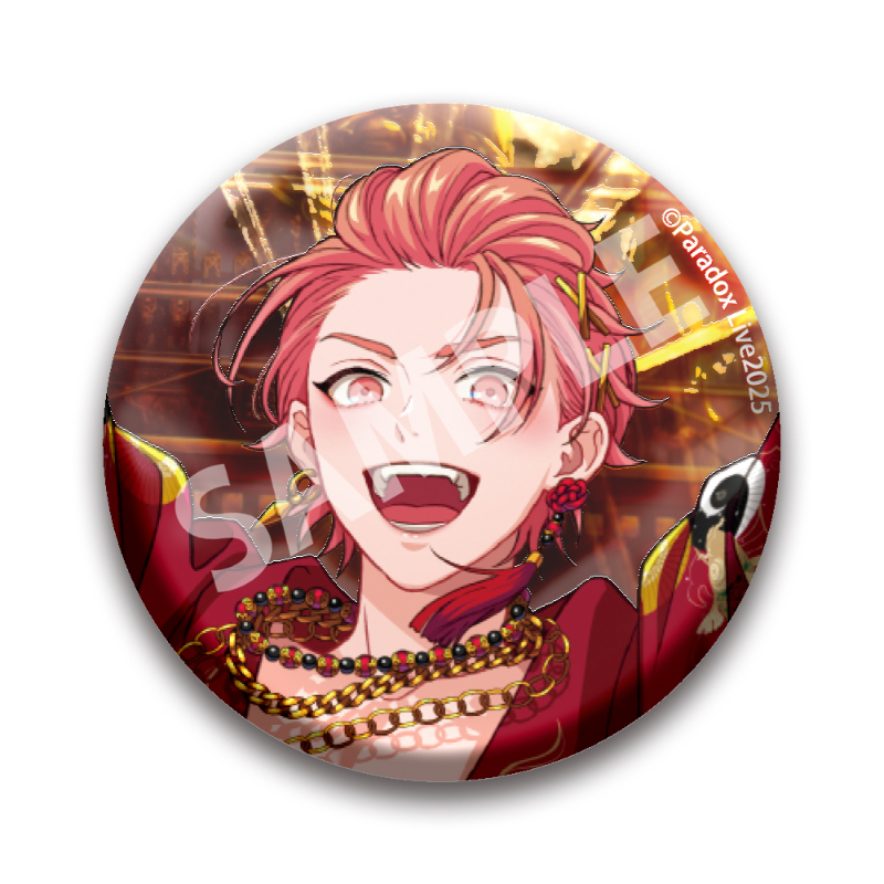 パラライ 缶バッジ シーズナル 御子柴 賢太 パラライ 御子柴 賢太 缶