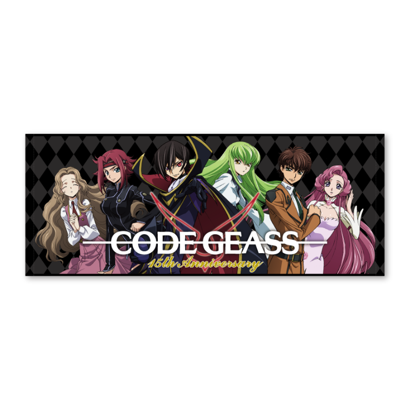 コードギアス 反逆のルルーシュ 15周年年記念フェイスタオル【THE