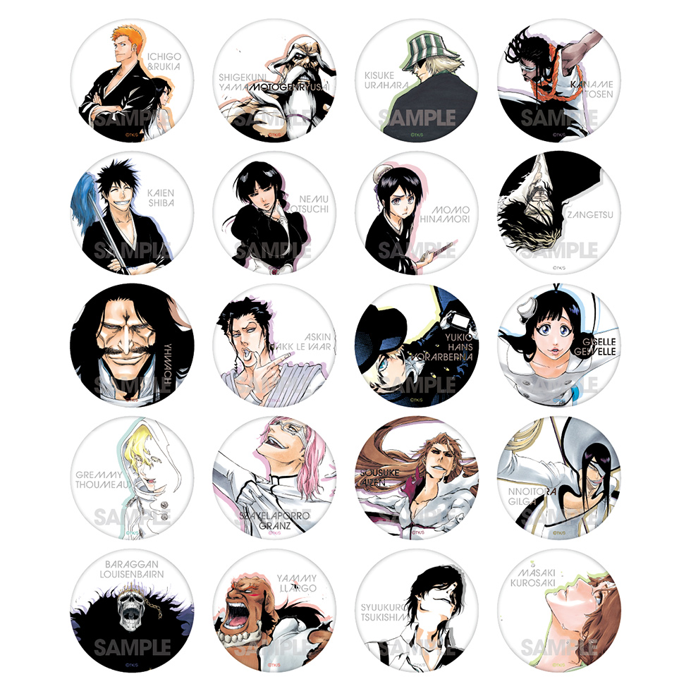 BLEACH EX. オリジナル名シーン缶バッジ＋オリジナルピンバッジ セット