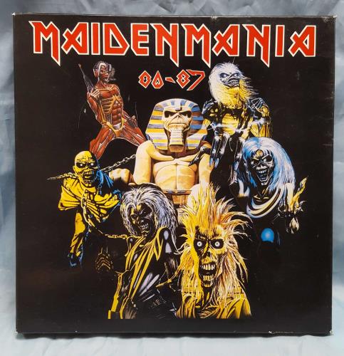 Iron Maiden Maiden Mania 80-87 Greek Vinyl Box Set (143501)
