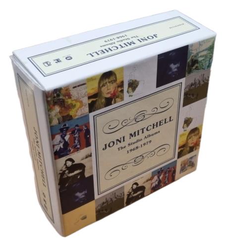 Joni Mitchell The Studio Albums 1968-1979 UK CD Album Box Set (680522)