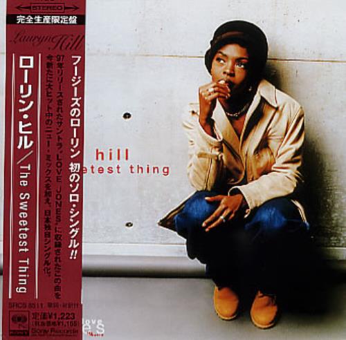 Lauryn Hill The Sweetest Thing Japanese Promo CD single (CD5 / 5